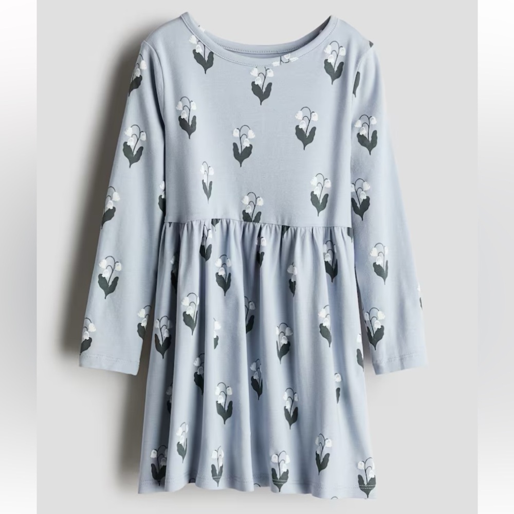 Printed Cotton Dress